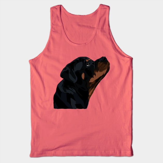 Rottweiler my best friend Tank Top by Freedomink